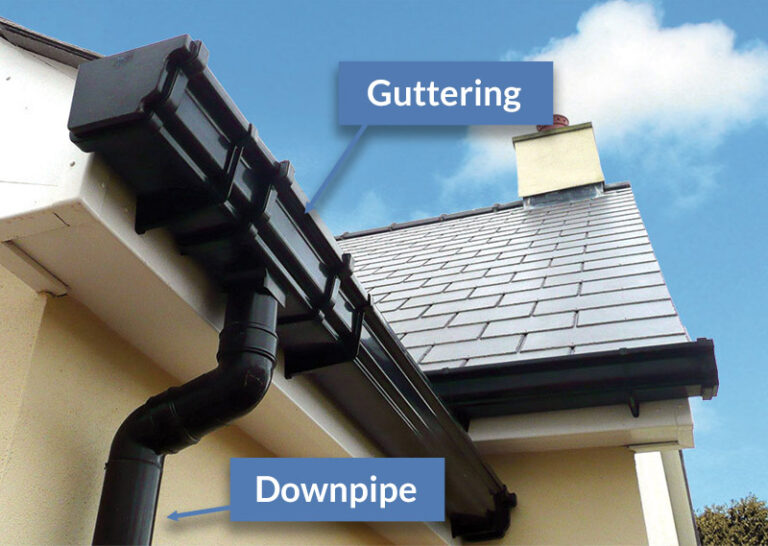guttering and downpipe installation